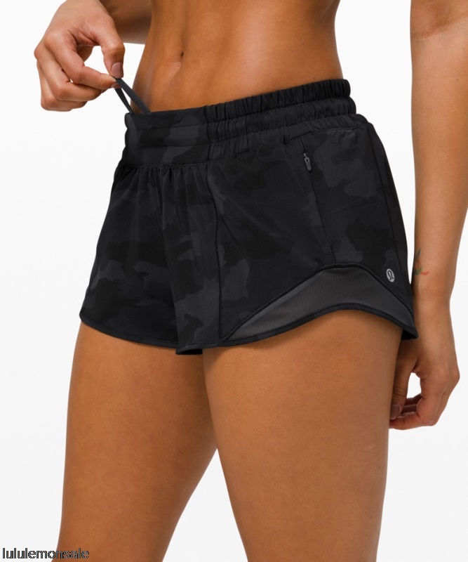Lululemon Damen DELULU346 | Lululemon Deutschland Tiefkohle Hotty Hot Low-rise Gefüttert Kurz 25